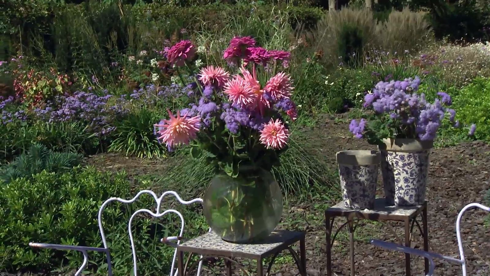 deko 708 jardineria parterre otono composicion floral