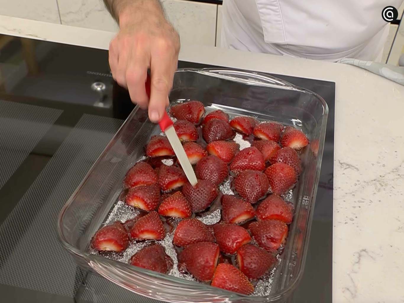 Asa las fresas
