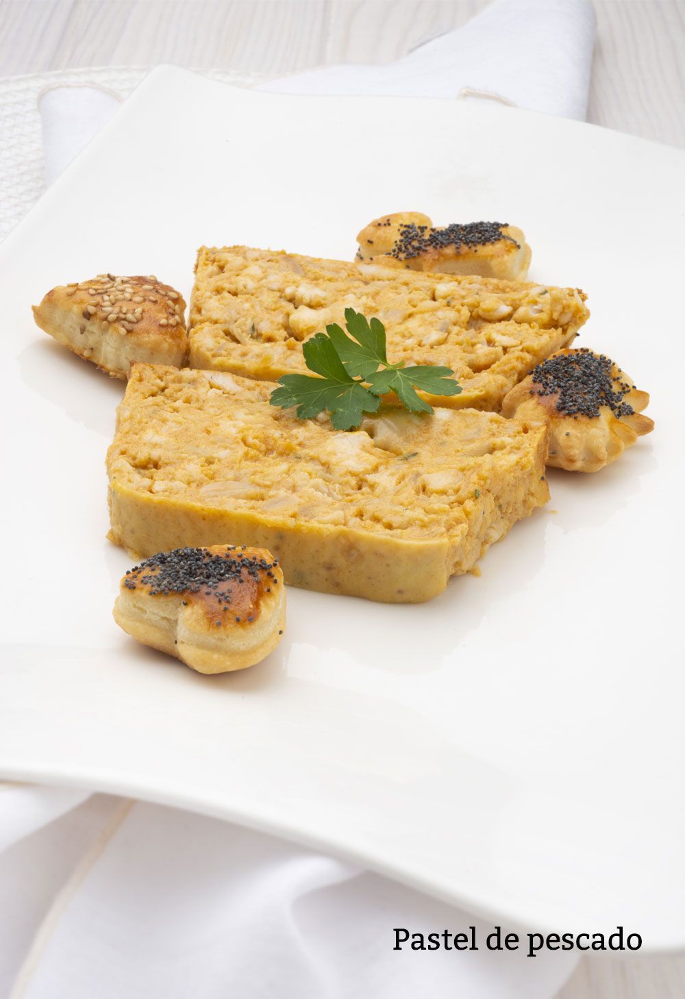 pastel de pescado v