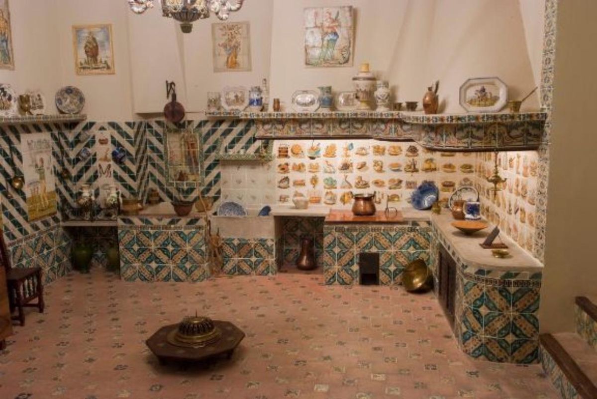 Cocina valenciana del Museo nacional artes decorativas (planta 2).