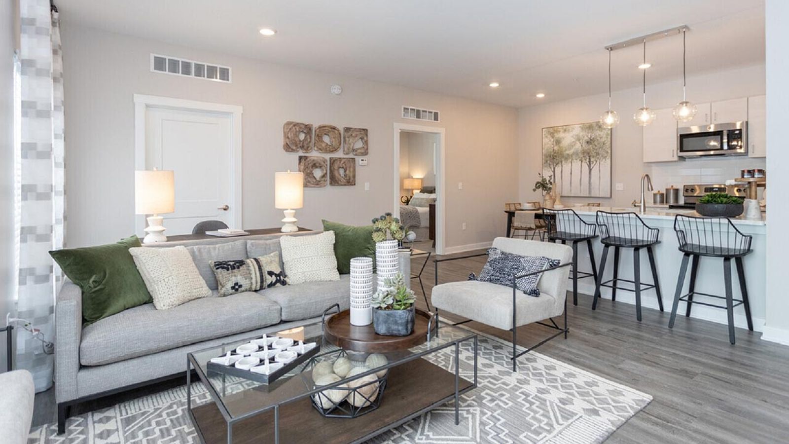 Soluciones para decorar y aprovechar al máximo el espacio en los pisos pequeños 1