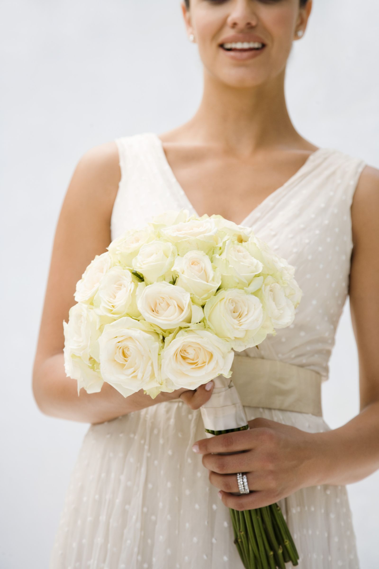 Ramos de novia en tonos blancos 1