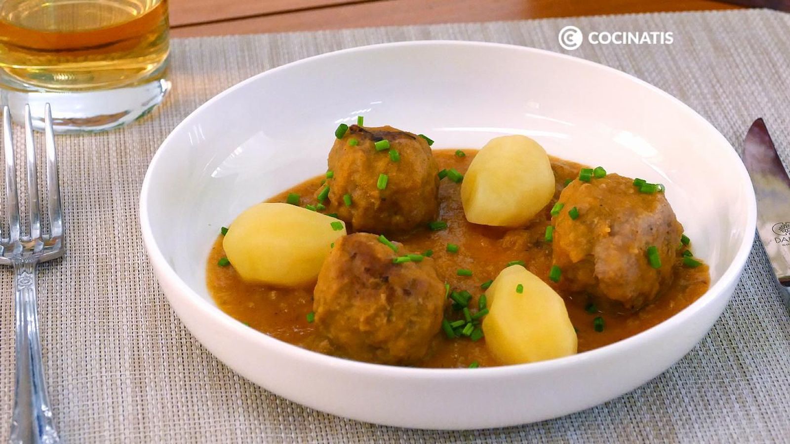 Albóndigas al aroma de vainilla