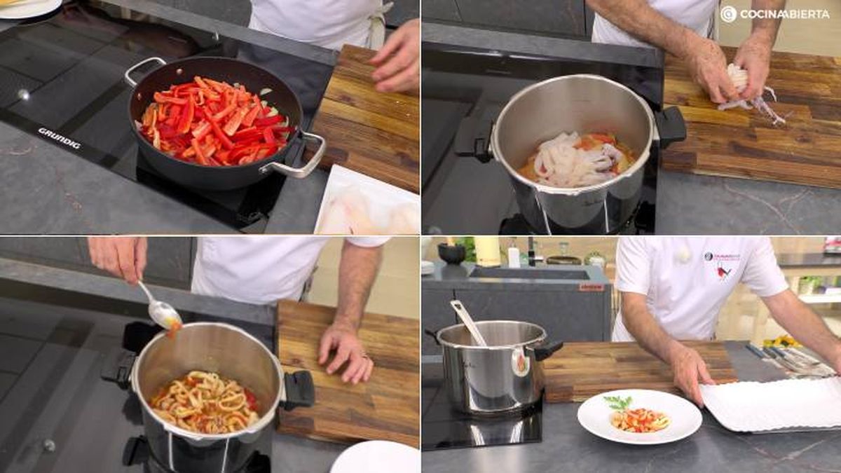 karl7229 calamares con pimientos rojos paso