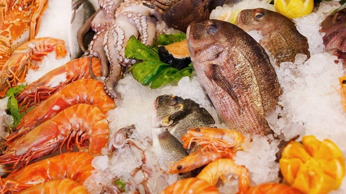 pescado marisco fresco