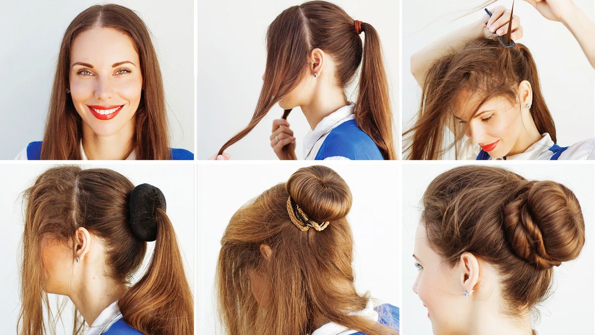 Peinados mono donut paso a paso