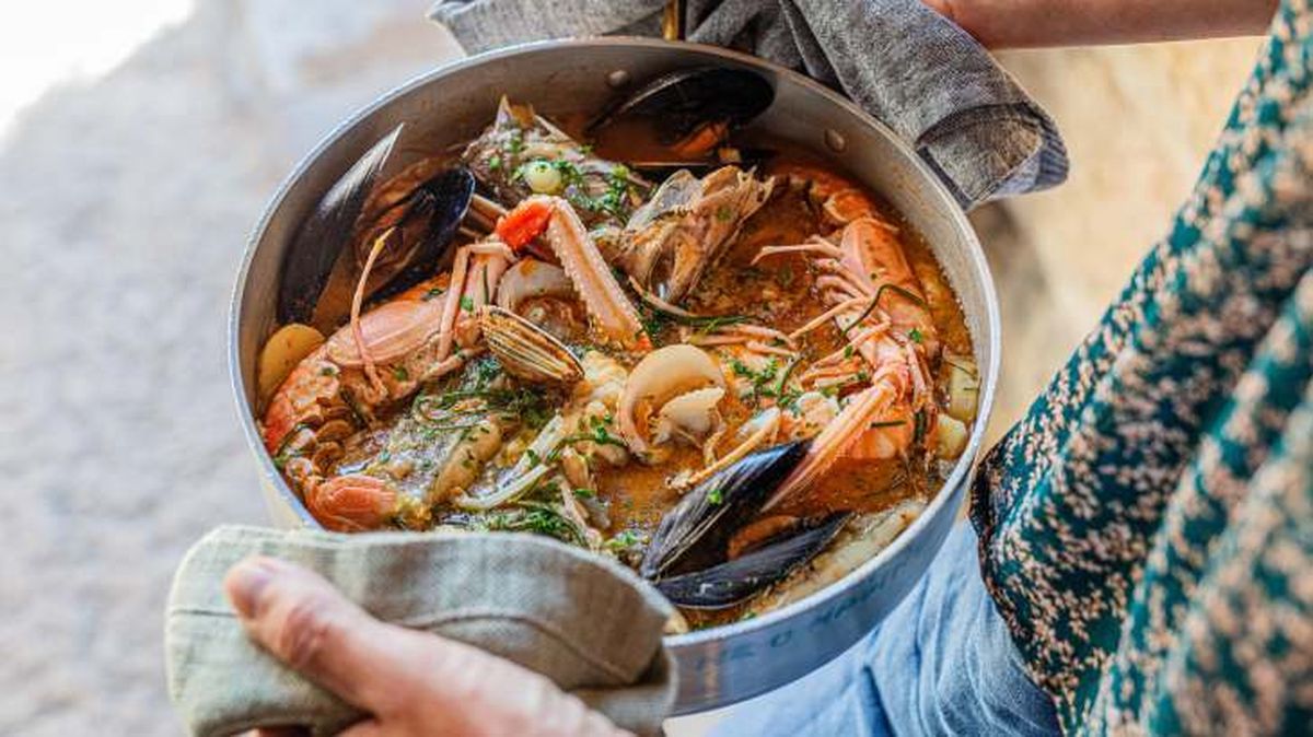 Gregada, un guiso de pescado de la isla de Hvar