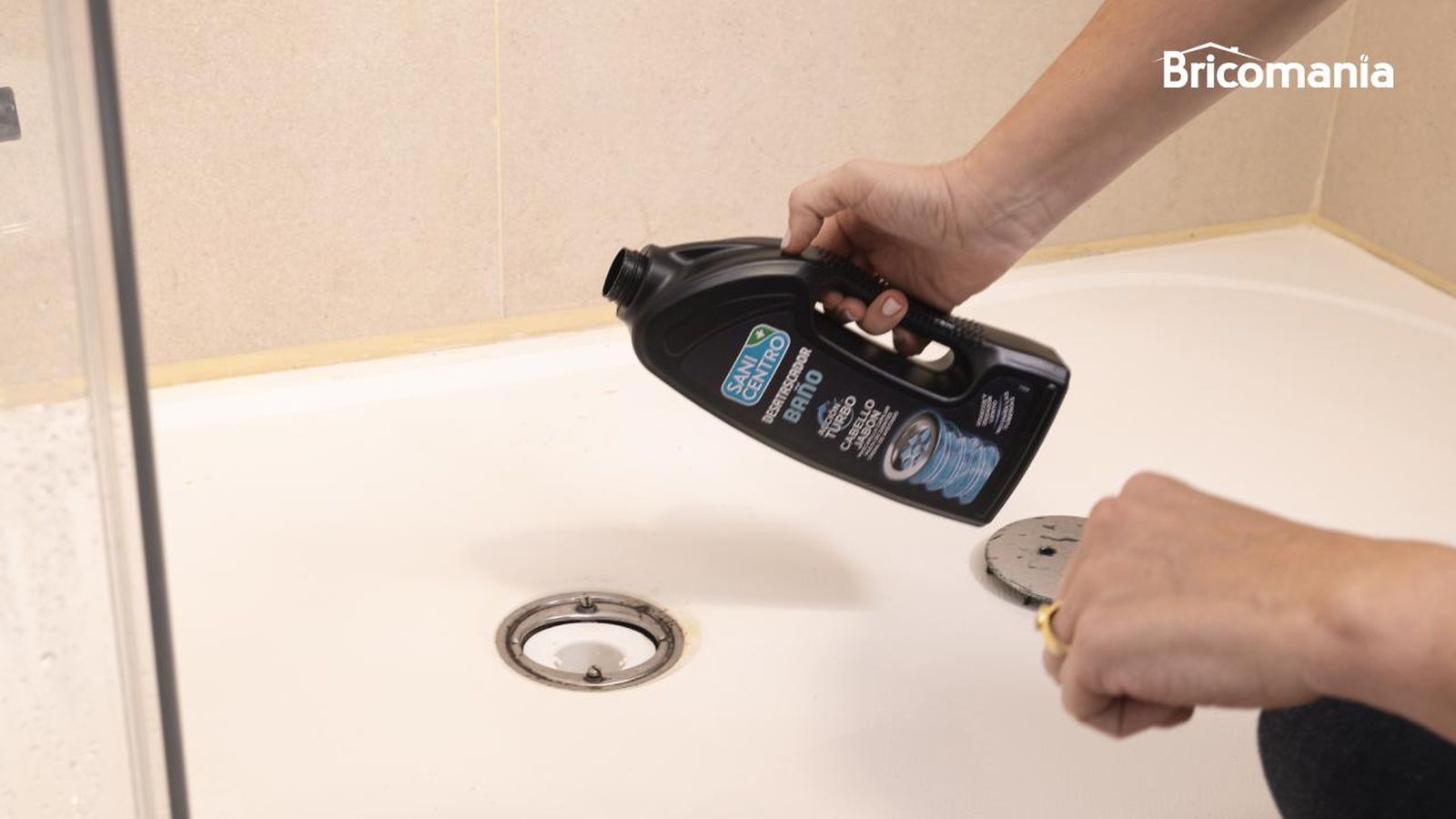 Desatascador Sanicentro acción turbo para baño