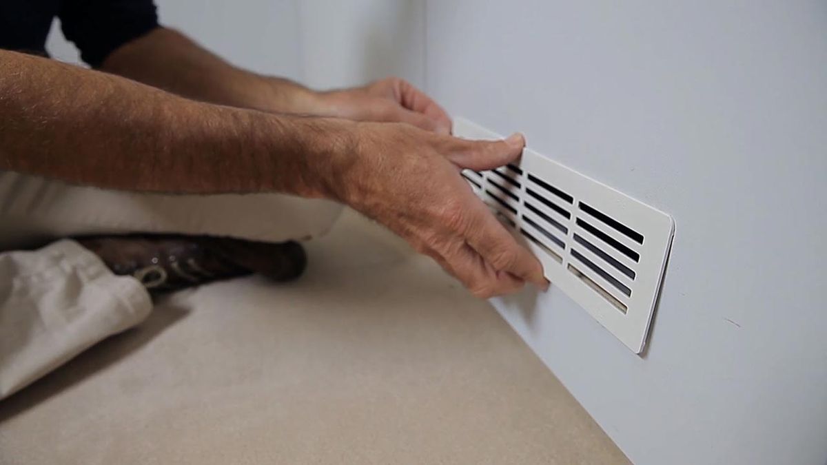Colocar una rejilla de ventilación en un armario paso 7
