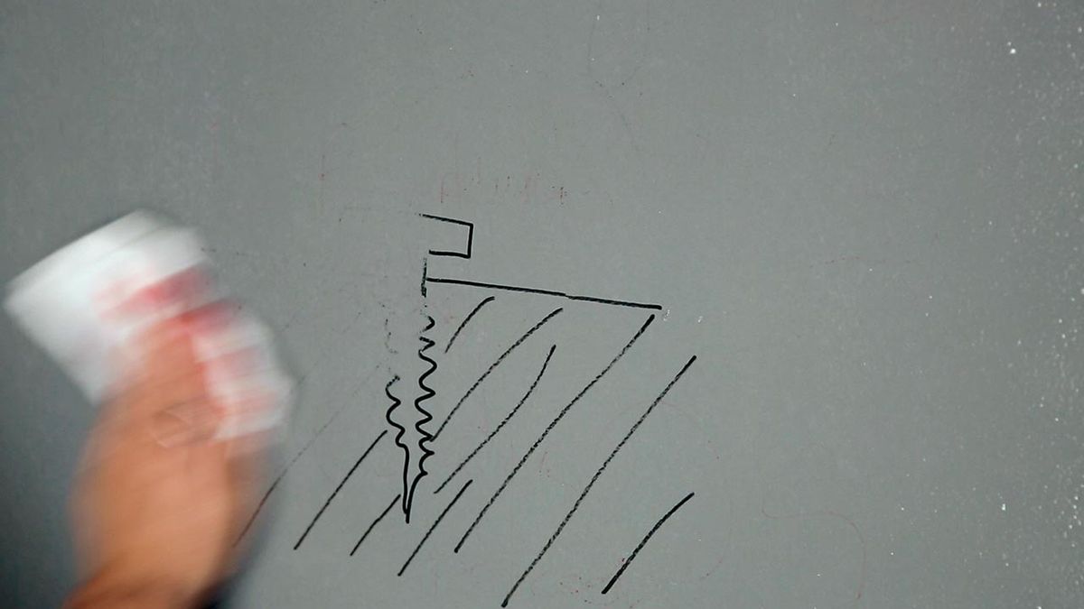 Hacer una pizarra para rotuladores paso 1