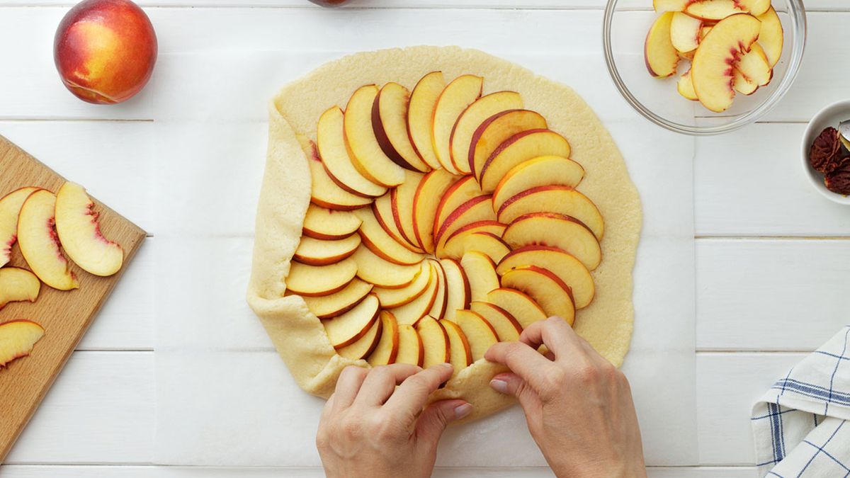 tarta de nectarinas paso 7