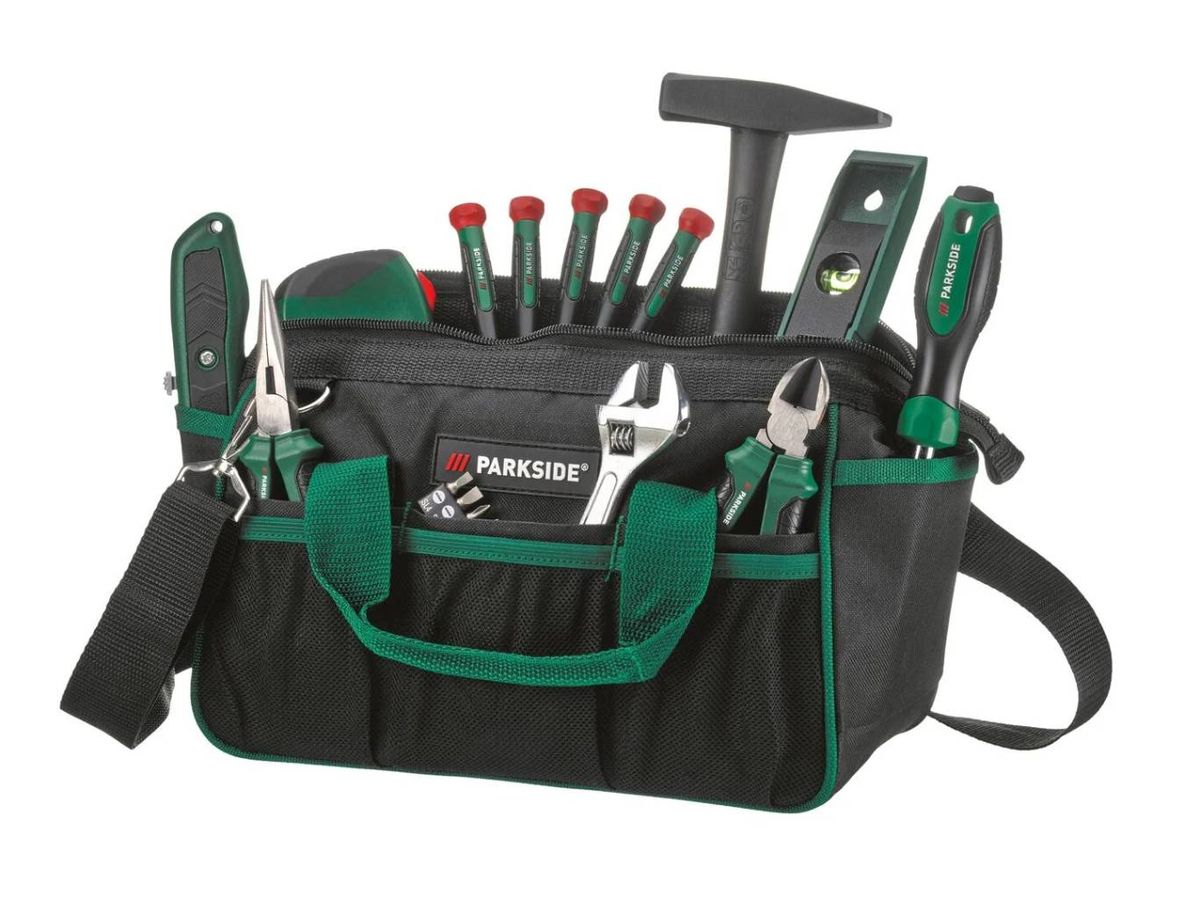 Bolsa con herramientas.
