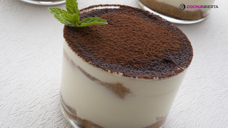 El tradicional tiramisu