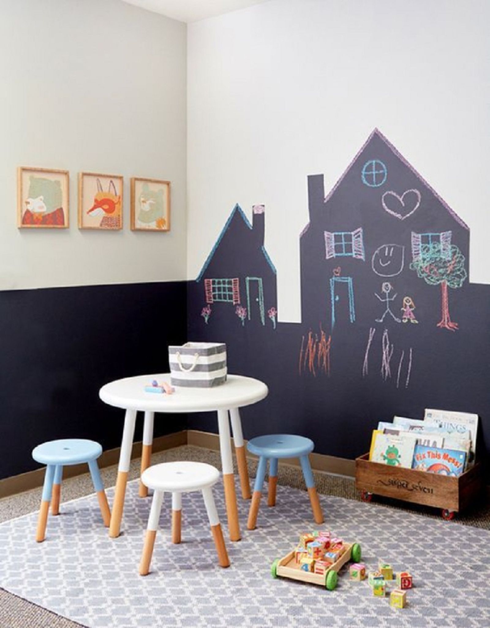 Ideas creativas para pintar paredes originales y darle un nuevo aire a tu hogar 7