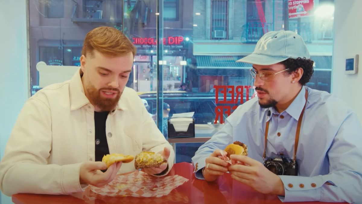 Bad Bunny tiene claro dónde se come la mejor hamburguesa de Nueva York