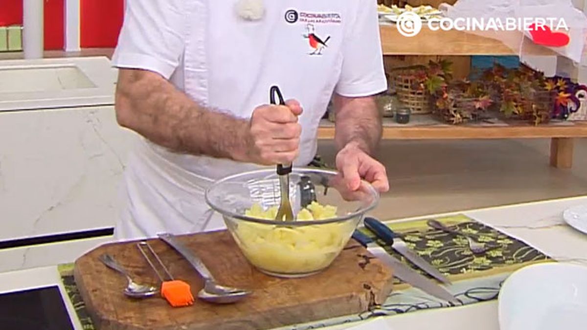 Como hacer pure patatas cremoso de karlos arguinano paso3