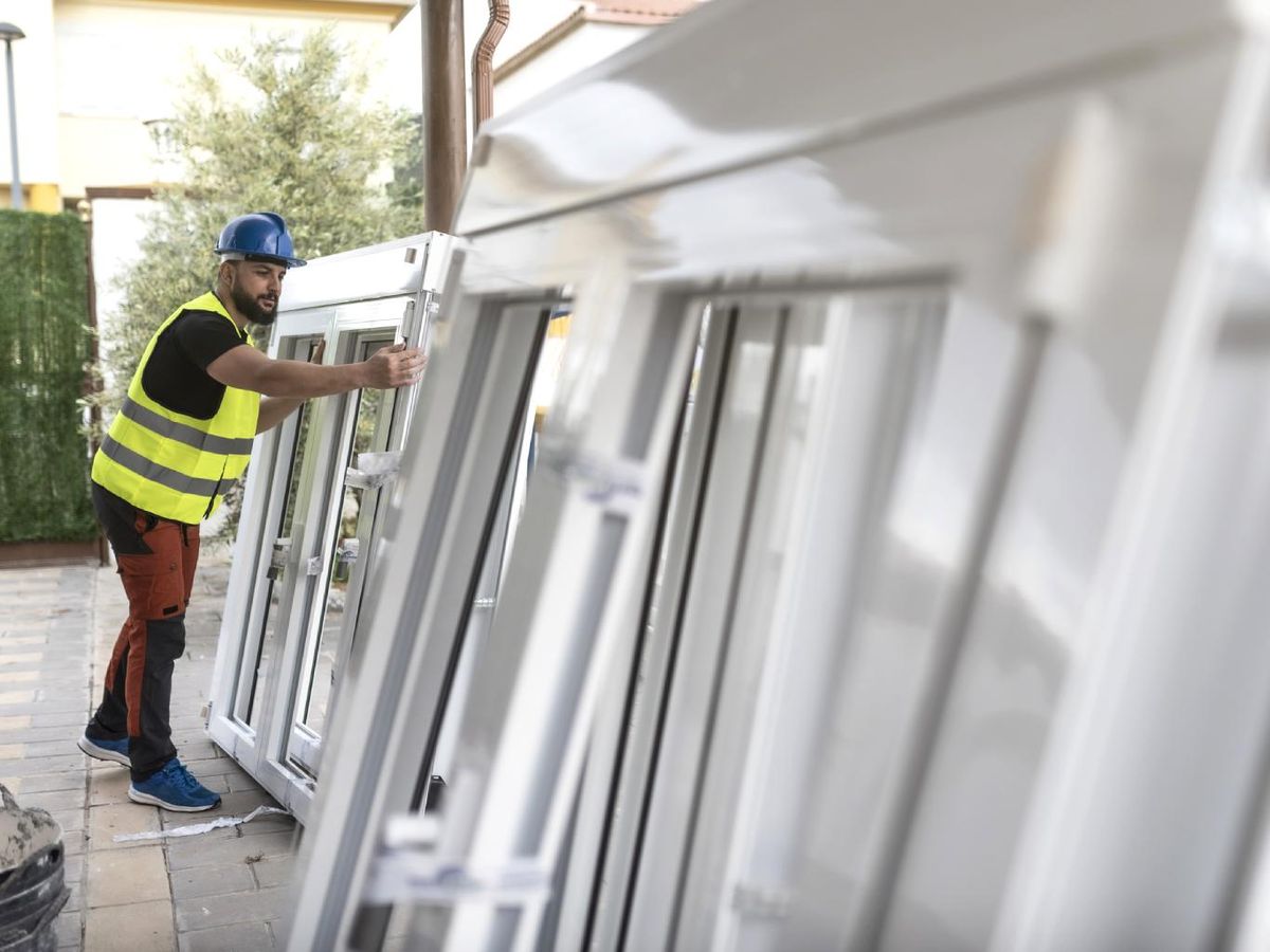 Ventanas antes de instalarse