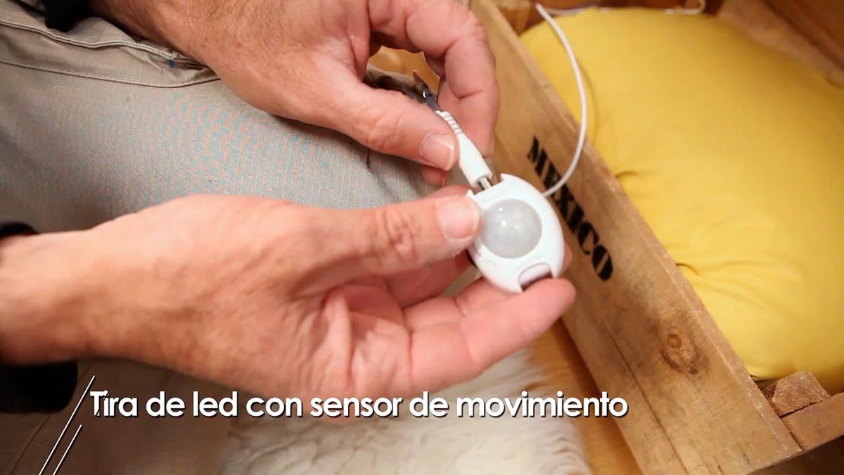 Como instalar tira de led con sensor de movimiento paso 3