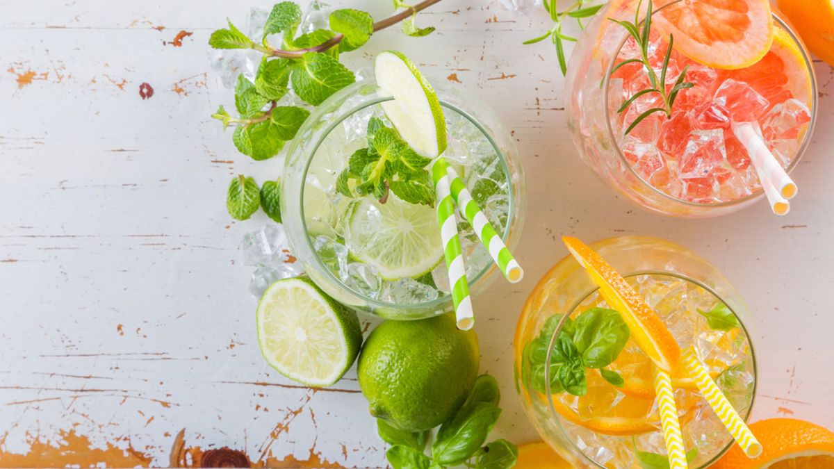 agua infusionada estrenimiento verano