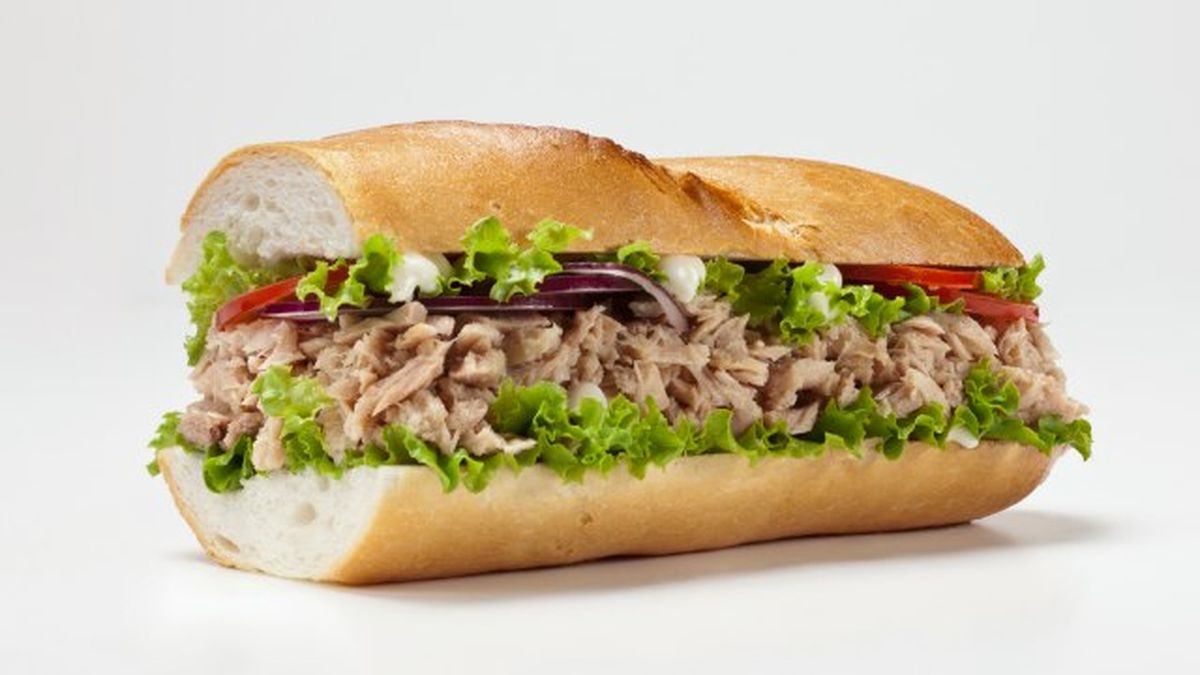 bocata atun cebolla tomate