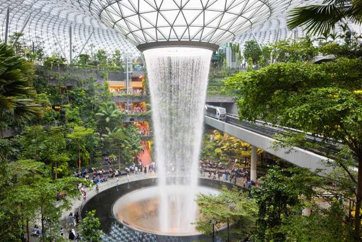 Aeropuerto Changi de Singapur.