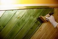 Pintar un friso de madera paso 5