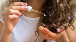 Hidratación en puntas del cabello