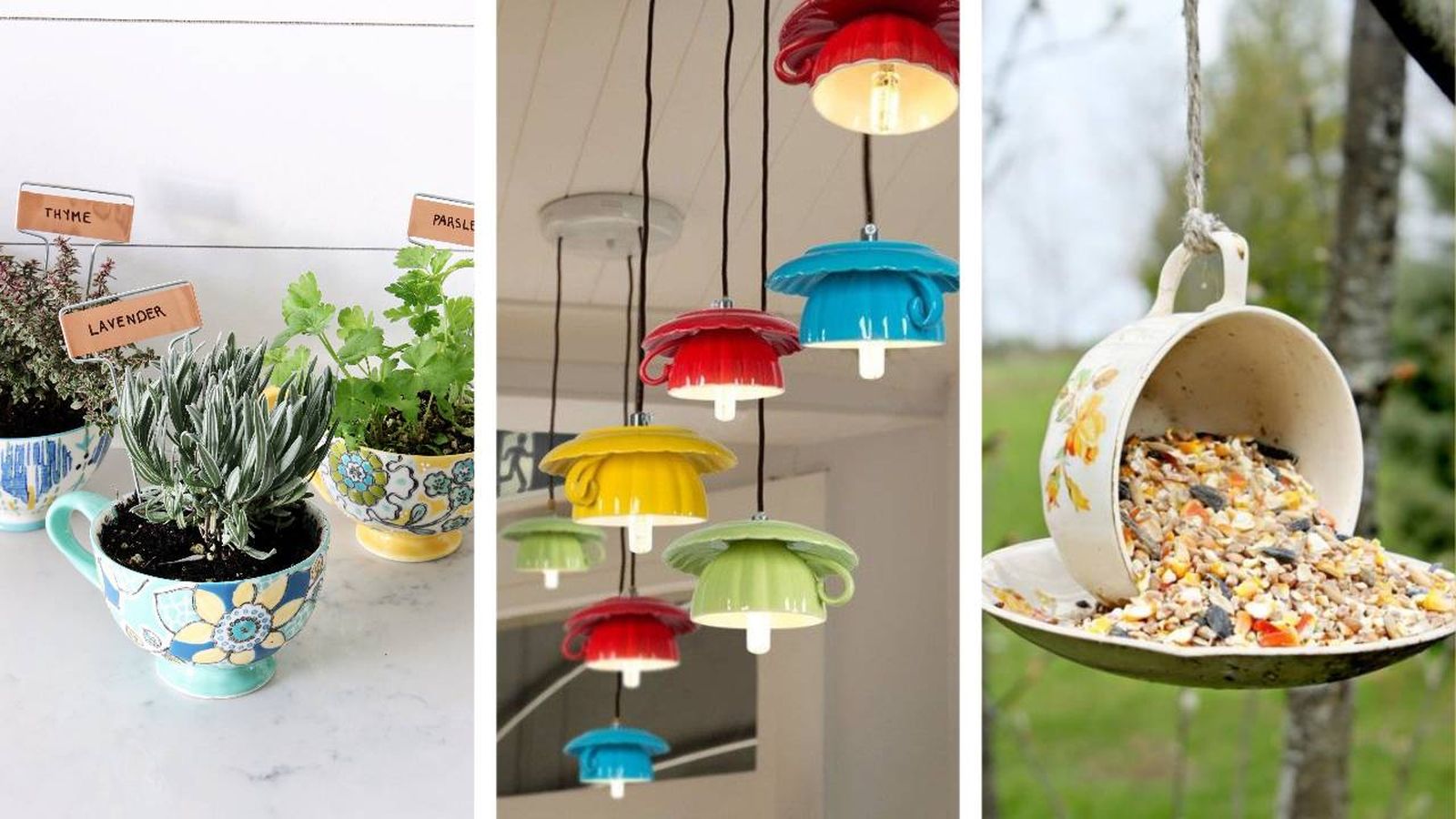 ideas para reutilizar tazas viejas