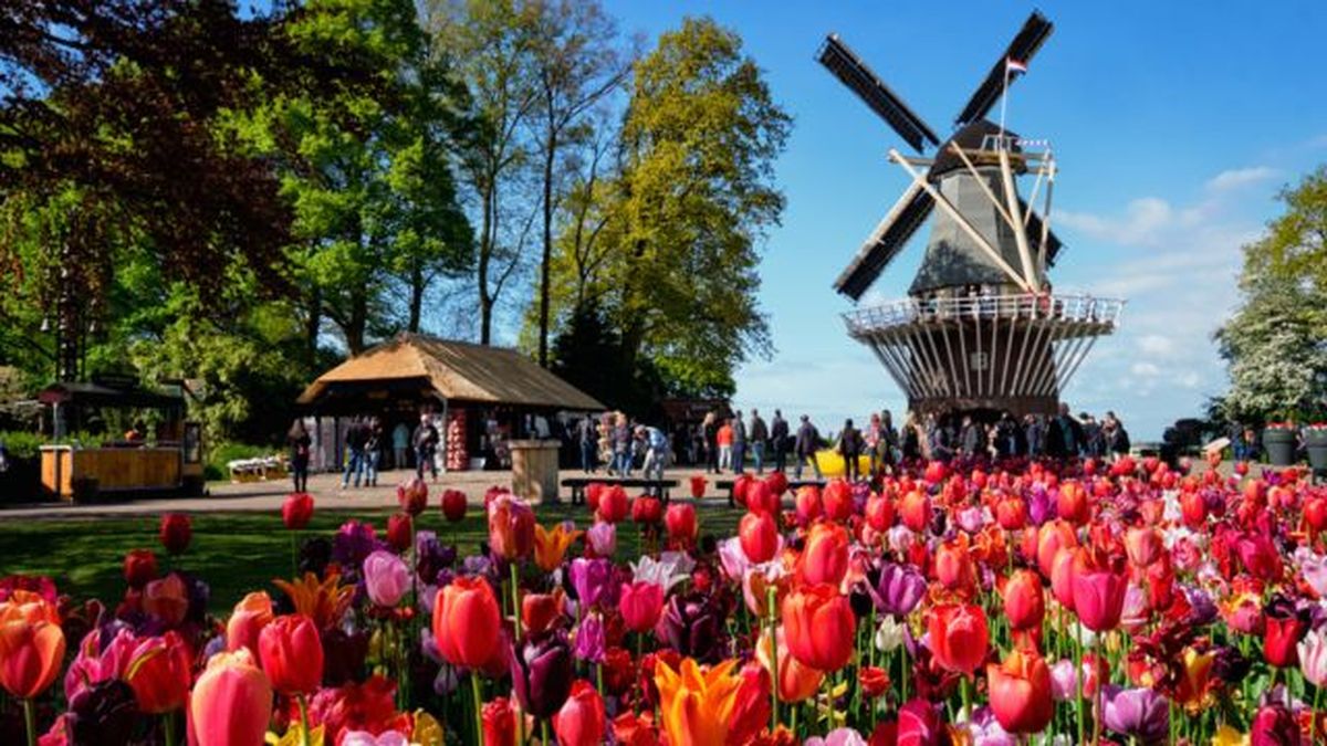 Jardín de Keukenhof.