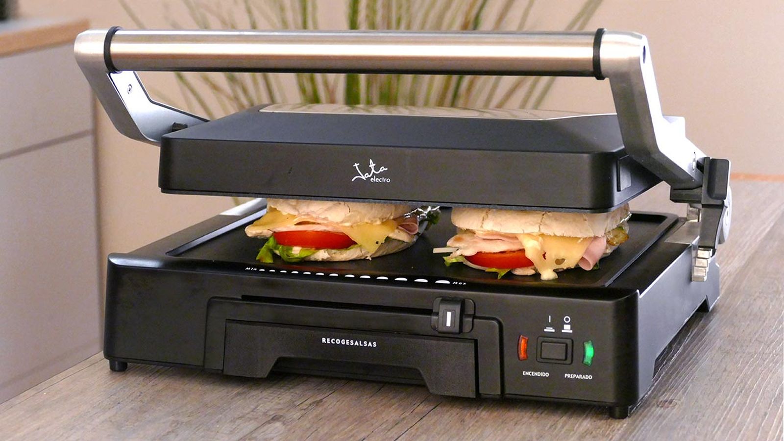 Review de grill de asar doble de Jata GR1100