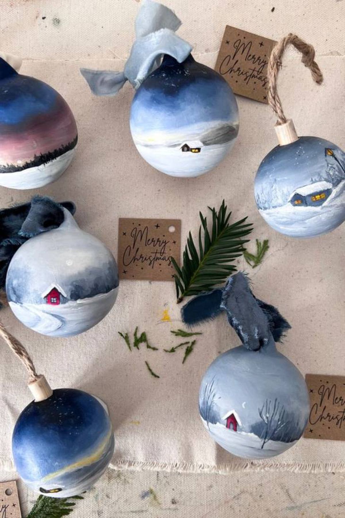 bolas de naviad pintura tiza pinterest vini pebblereefs art