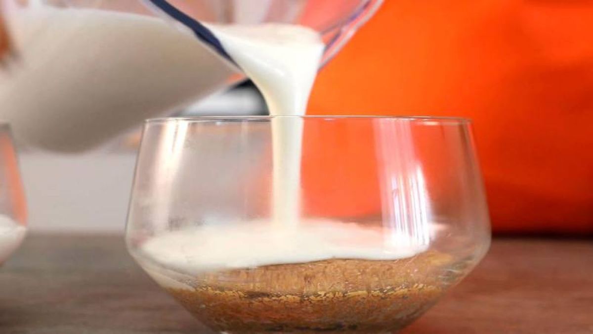 Receta de vasitos de tarta de queso con frambuesas  paso 4