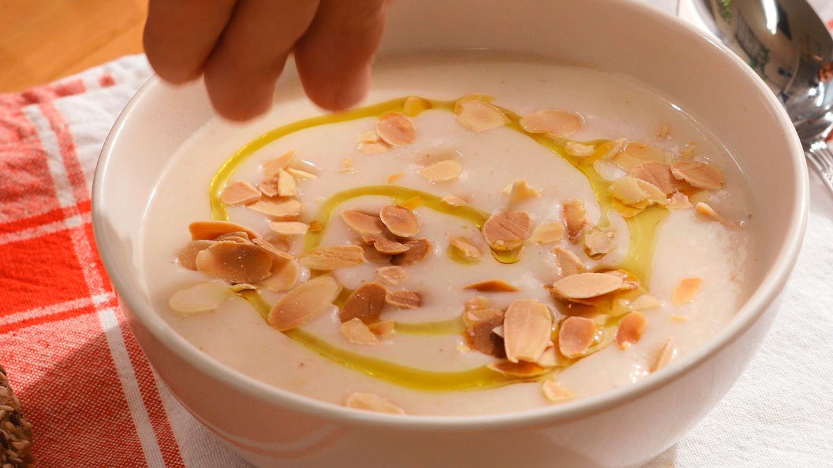 Crema de coliflor y almendras   Paso 5