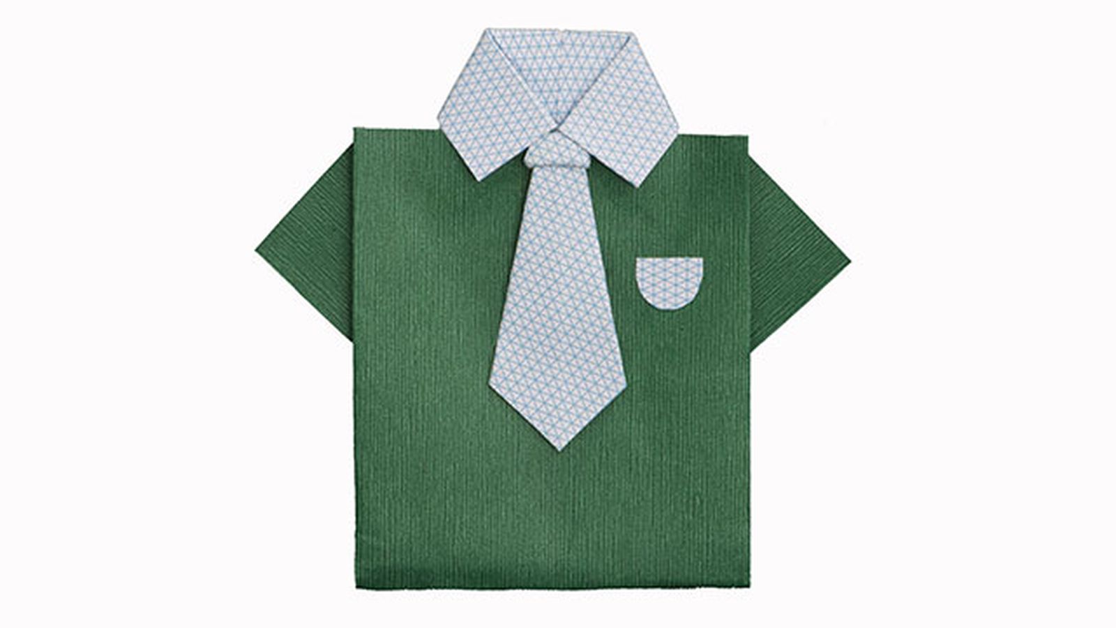 Hacer camisa origami 2xl