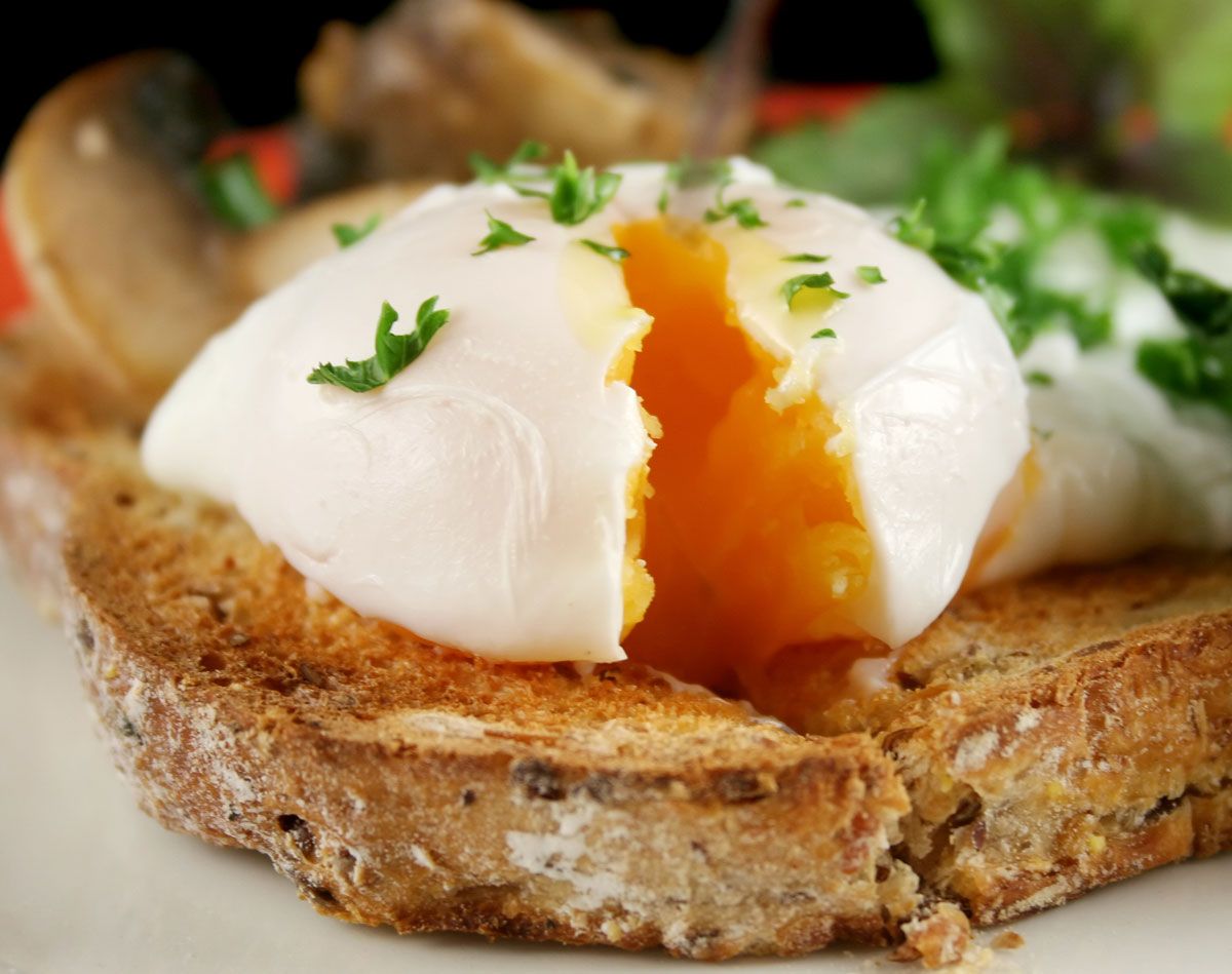 huevos escalfados xl