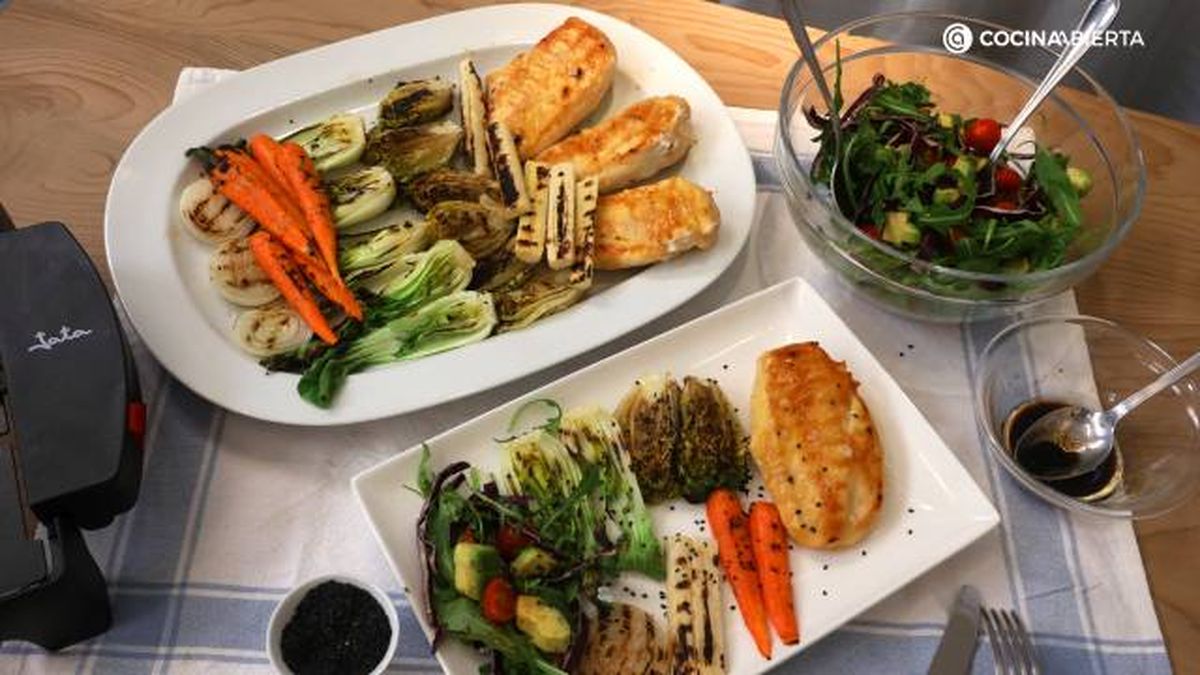 JATA Pollo brasa verduras paso 8