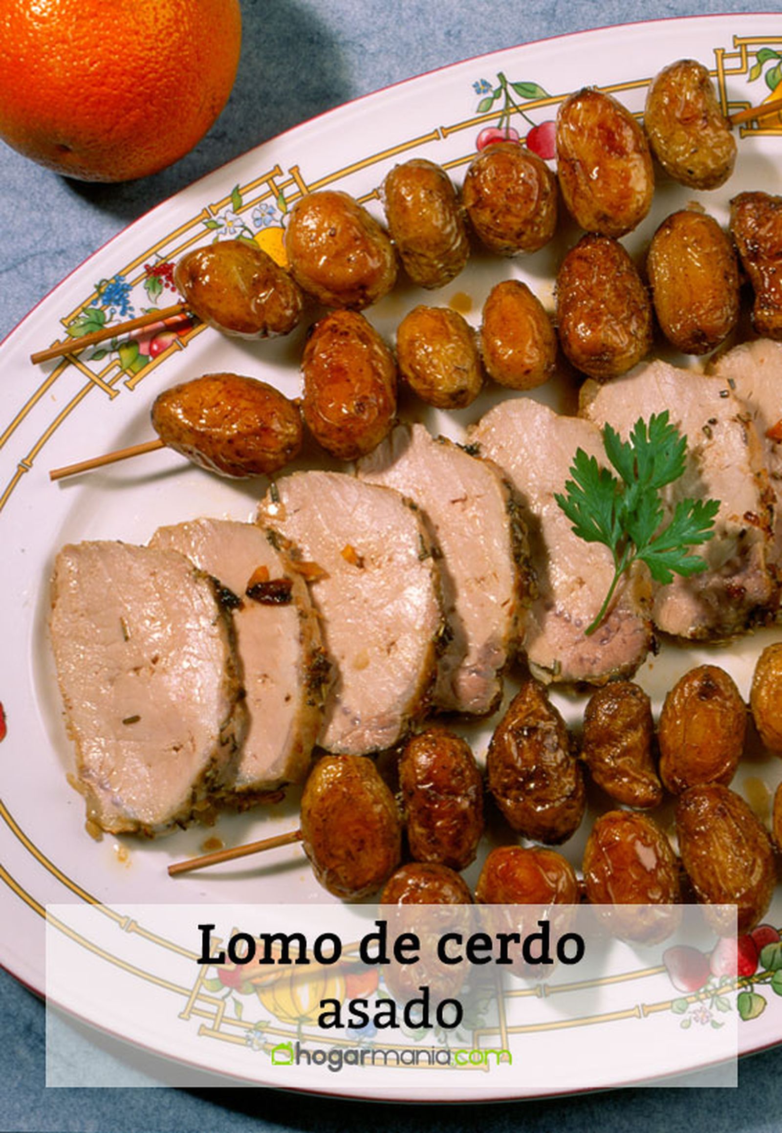 100 2 lomo cerdo asado pin