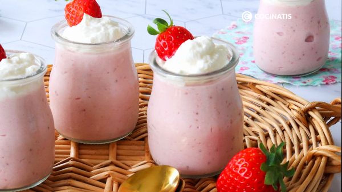 Receta de mousse de fresa- paso 6