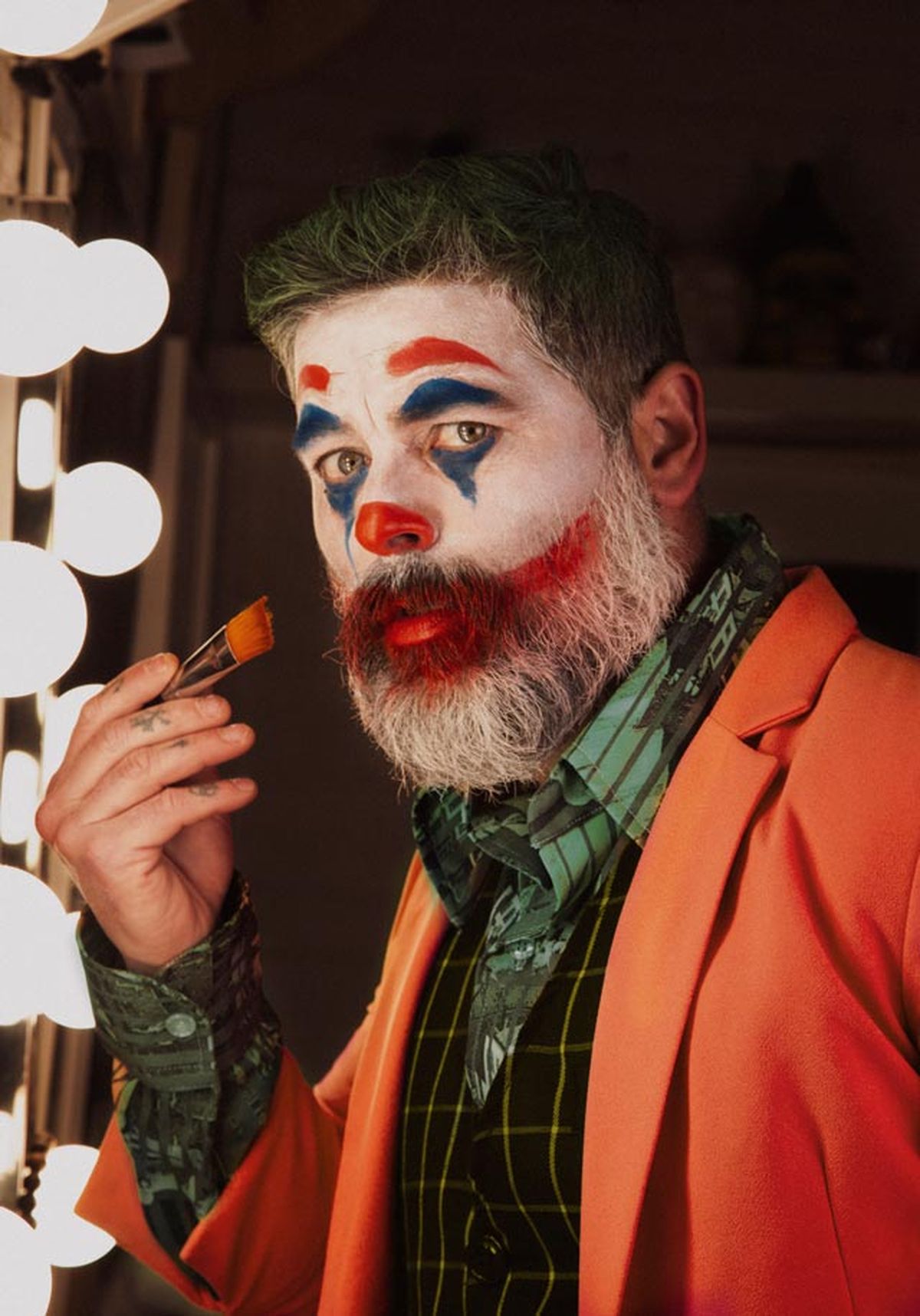 como hacer el maquillaje joker joaquin phoenix