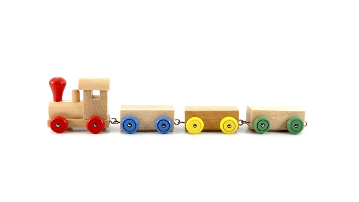 Cómo hacer un tren de madera