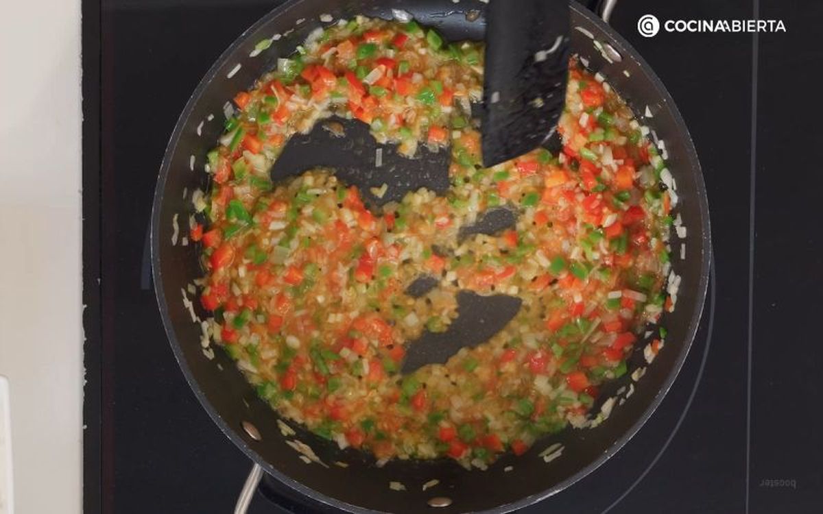 Garbanzos con calabaza - paso 1