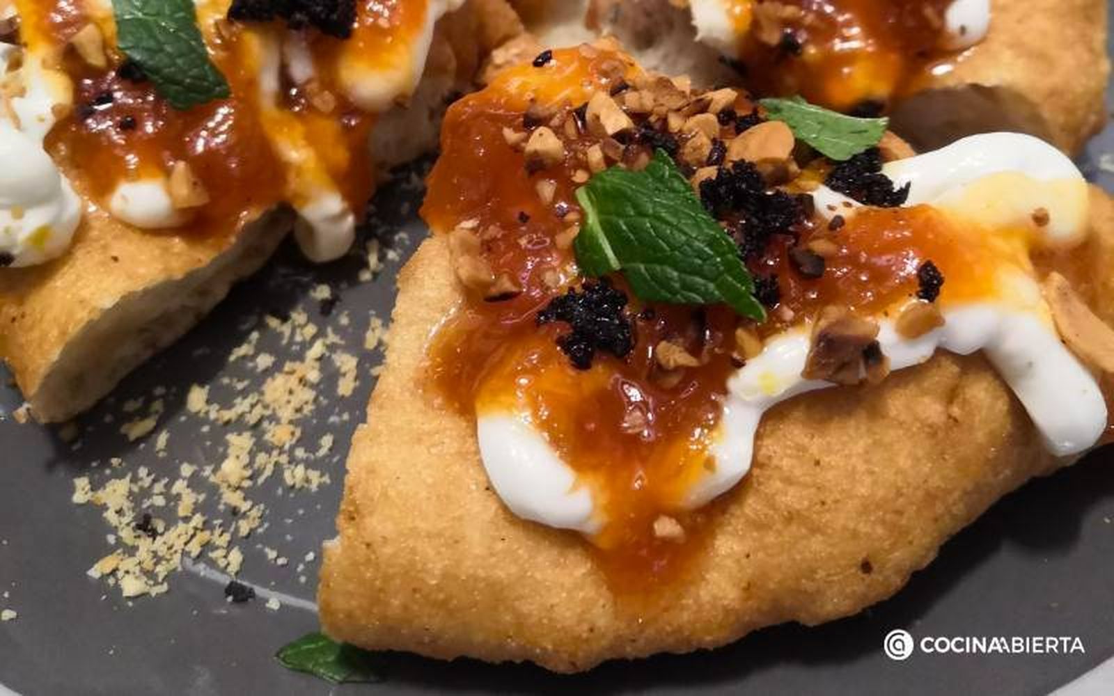 La pizza convertid en postre por Franco Pepe