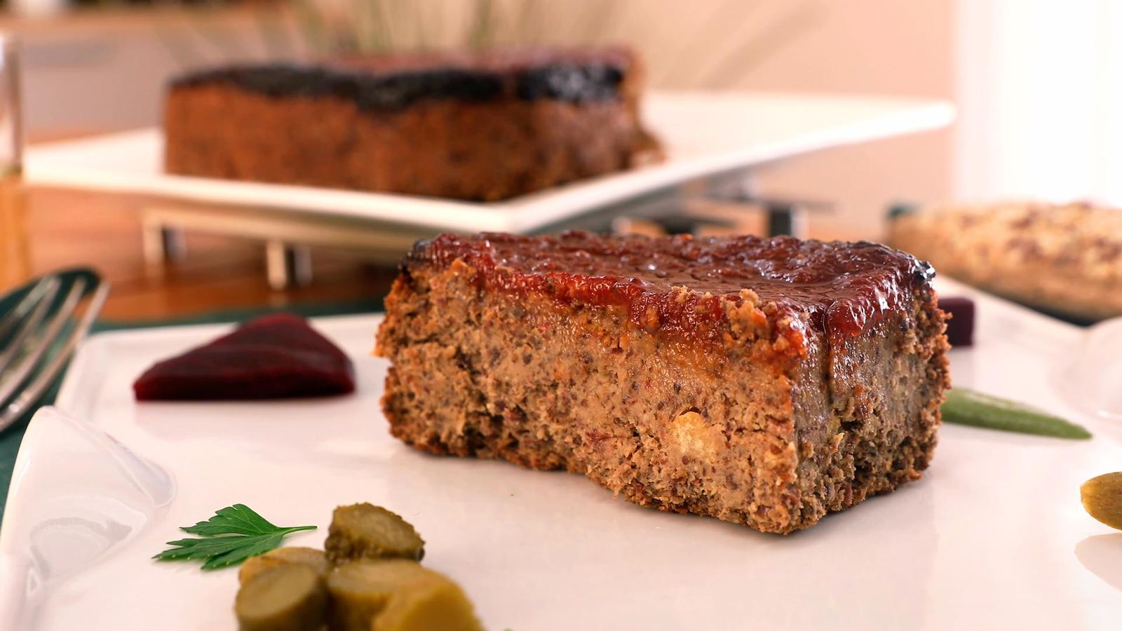 Receta de pastel vegano de legumbres