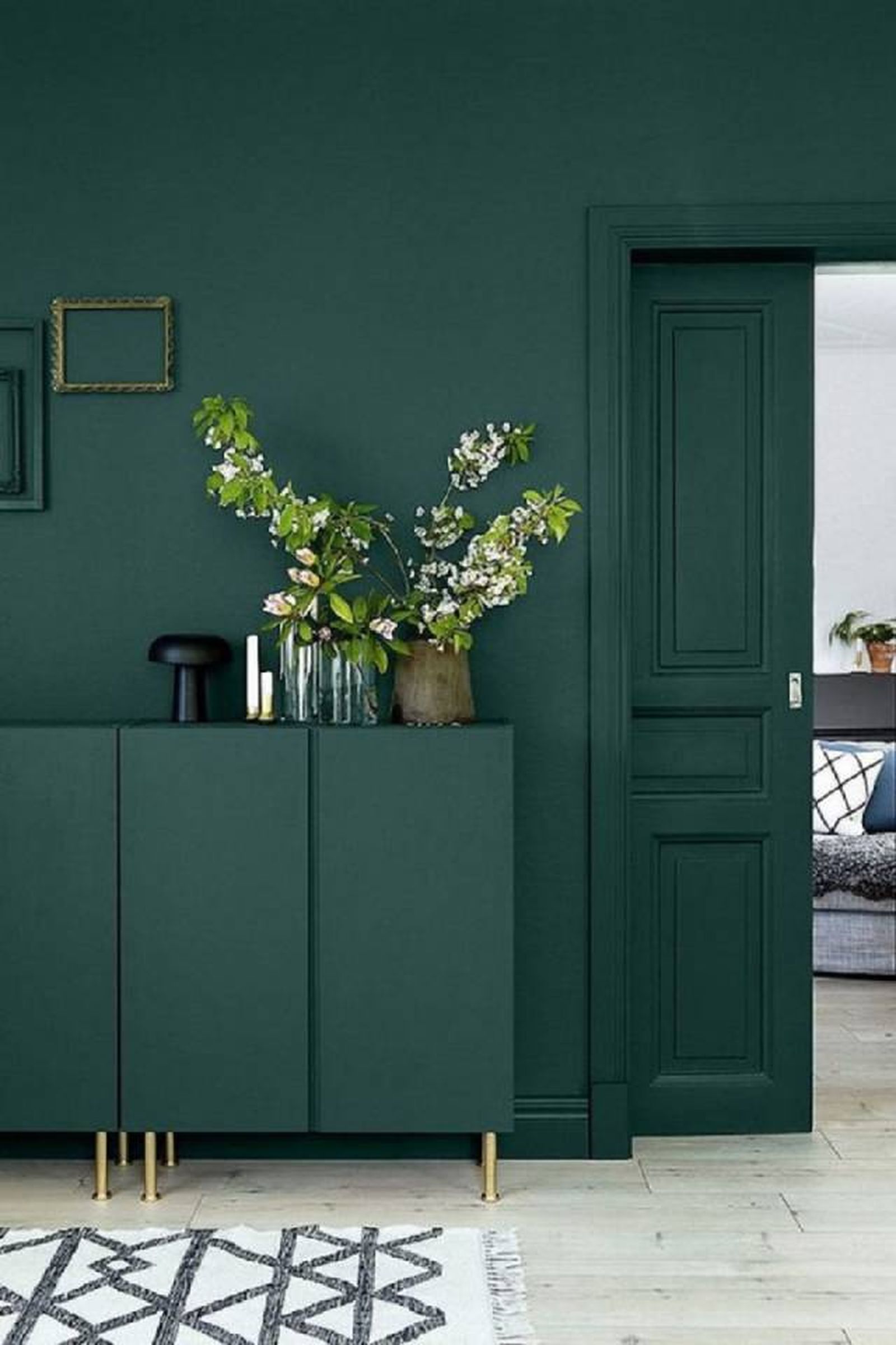 Color drenching tendencia decorativa para pintar la casa 4