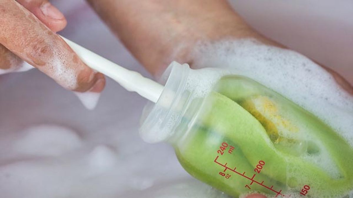 como limpiar y esterilizar biberones tetinas chupetes