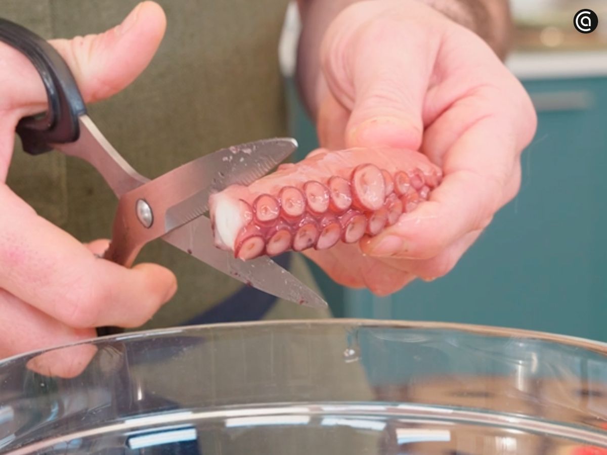 Salpicón de pulpo - paso 2