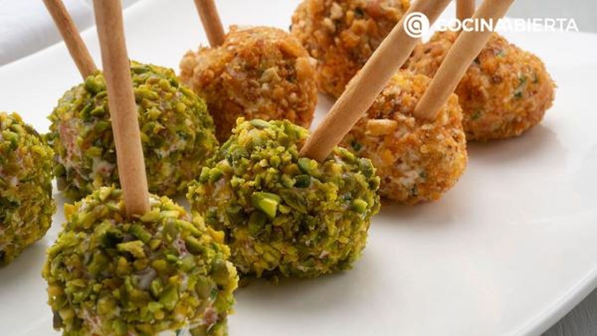 Canapés fríos de navidad