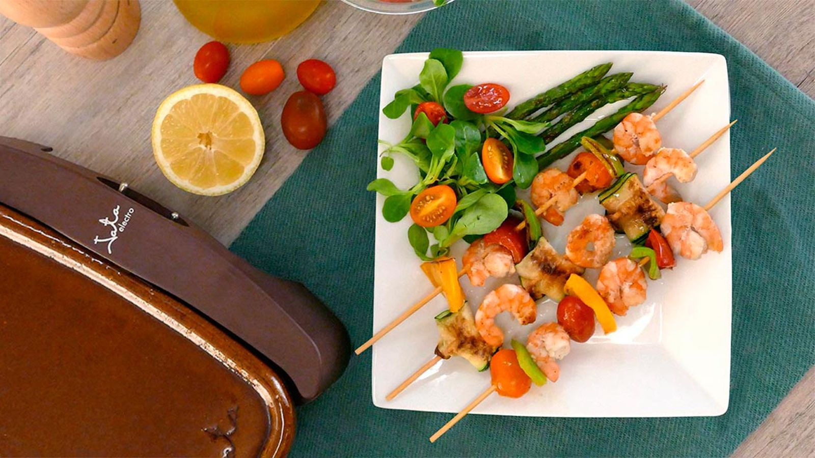 Plancha de asar Terracota de Jata  cocinar sano y rico