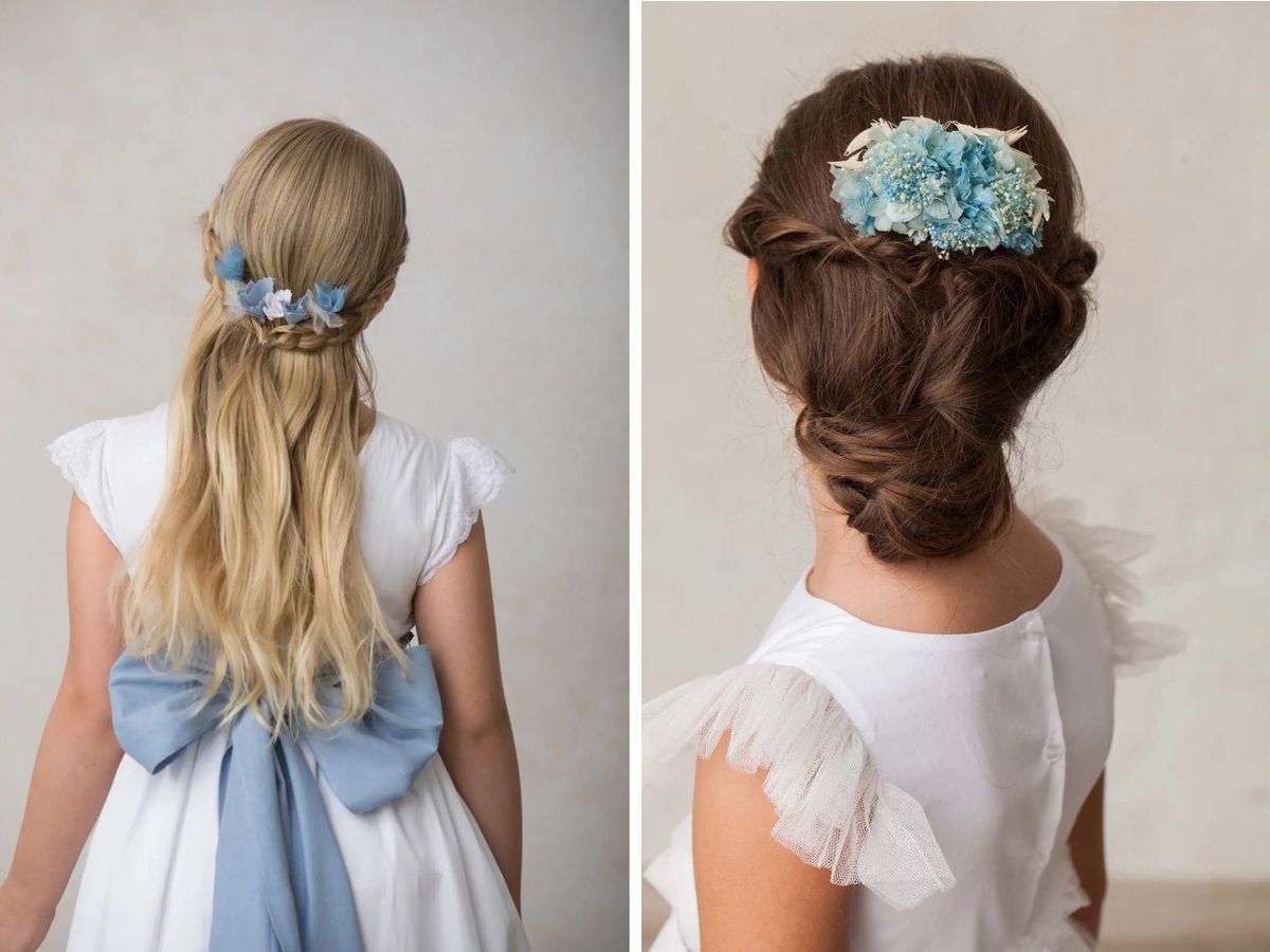 Desde pequeñas horquillas hasta pasadores con flores secas, artificiales o naturales / Fotos: quemono.com