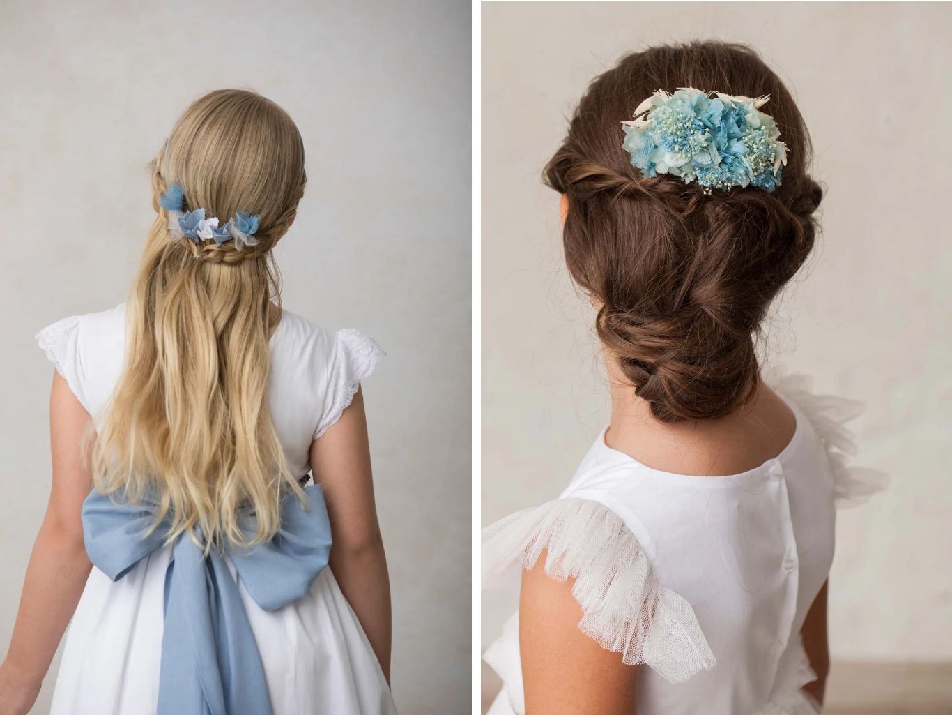 Desde pequeñas horquillas hasta pasadores con flores secas, artificiales o naturales / Fotos: quemono.com